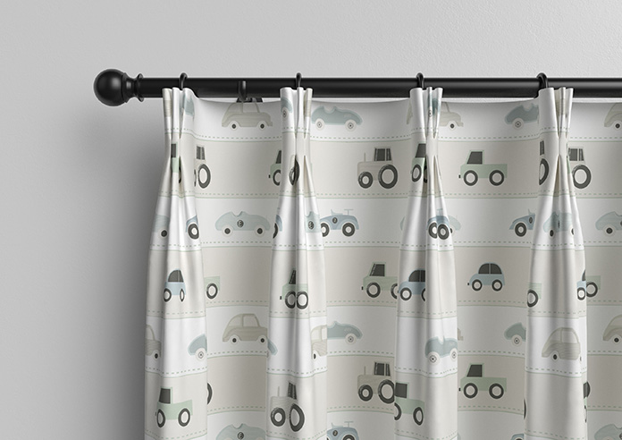 Brum Brum, Stone - Made to Measure Curtains - Image 11